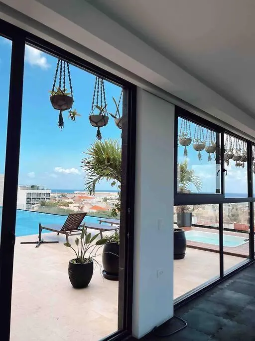 Apartamento Modern Apartment/Jacuzzi/Sauna/Pool/Gym Playa del Carmen